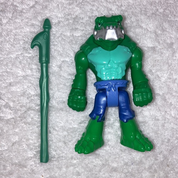 Imaginext Killer Croc and Jet-ski Complete Set - Picture 3 of 4